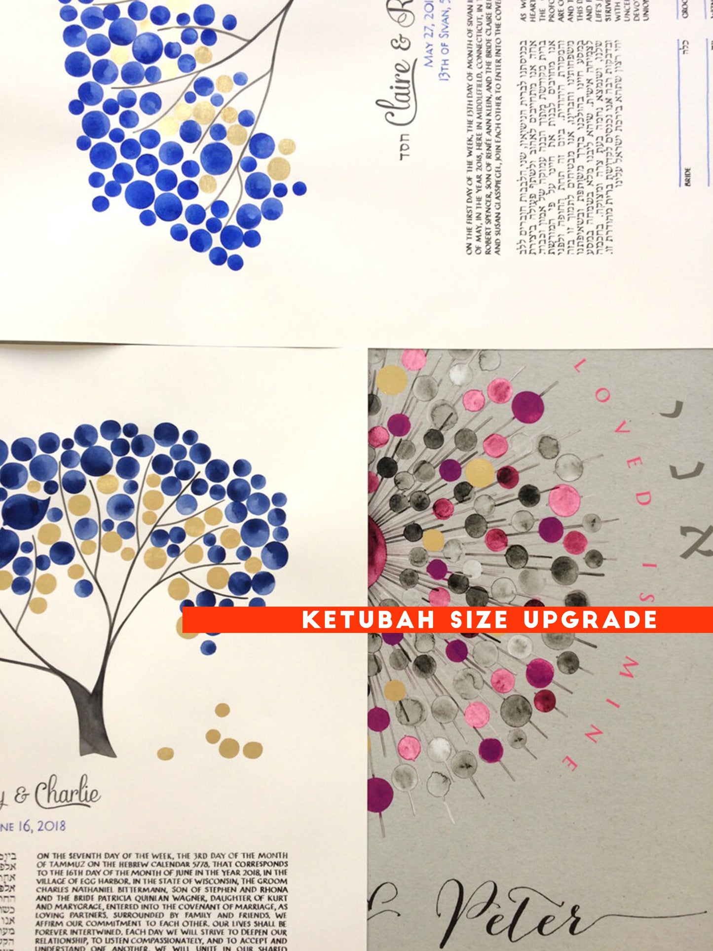 Ketubah Size Upgrade