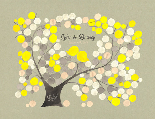 Wedding Rustic Guest Book Alternative - Another Spring Love