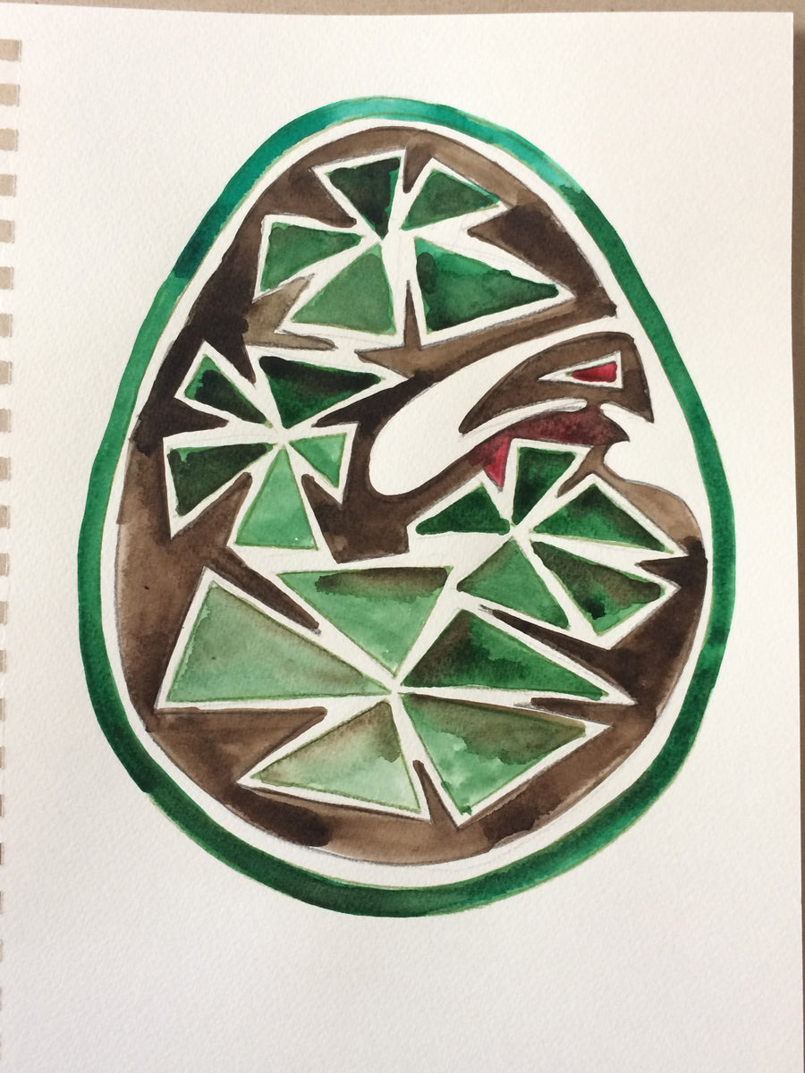 Primordial Egg Gentry Bird, 2019