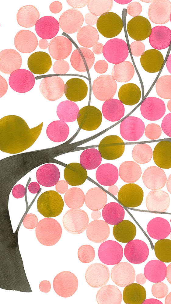 Unique Wedding Guest Book INDIAN PEACH TREE