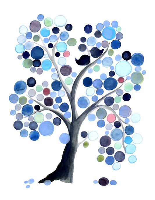 MOONY MIDNIGHT GLAZE art print
