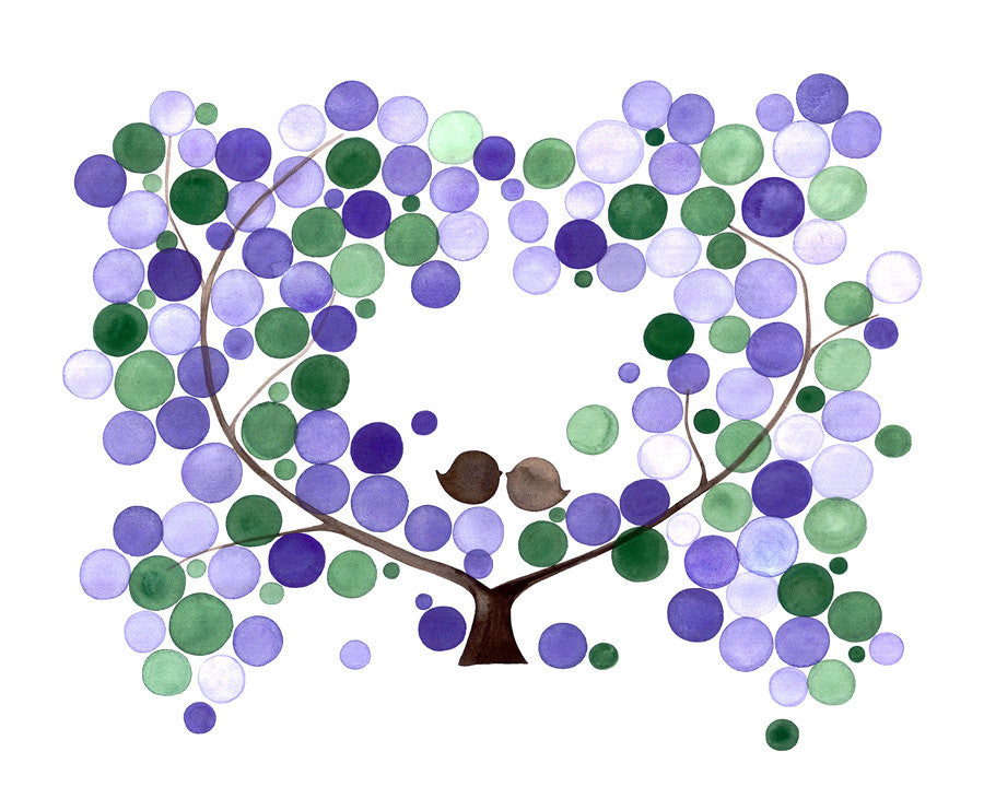 AMERICAN PLUM TREE art print