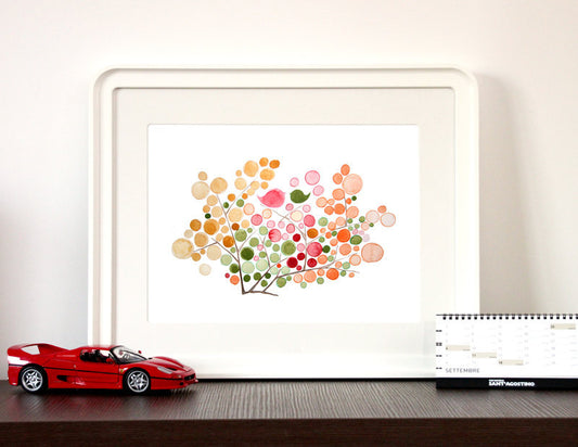 JELLY BEANS TREE art print
