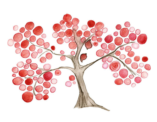 I LOVE MY MOMMY TREE art print