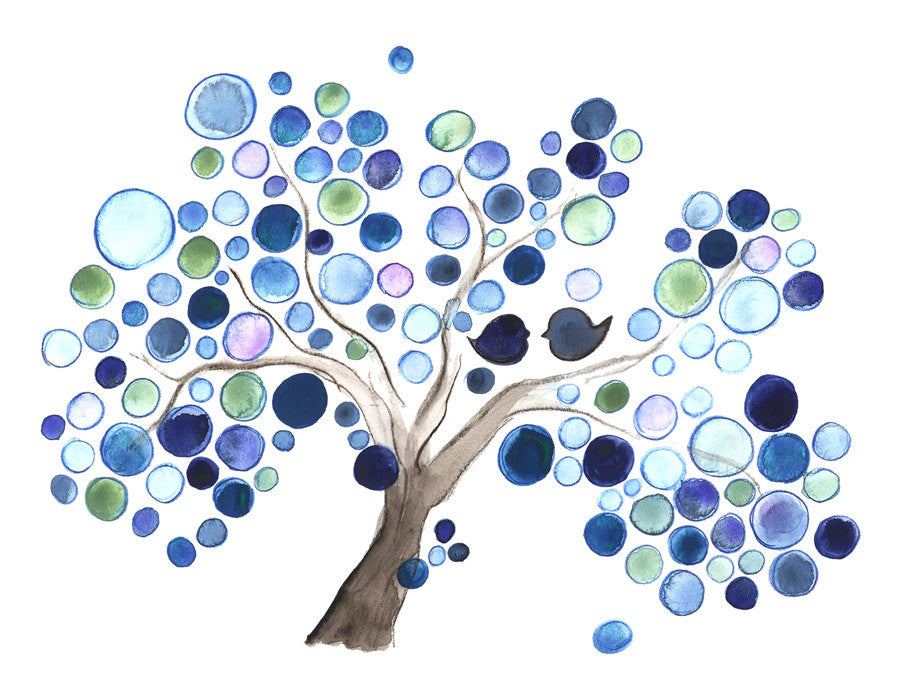 RAIN TREE art print