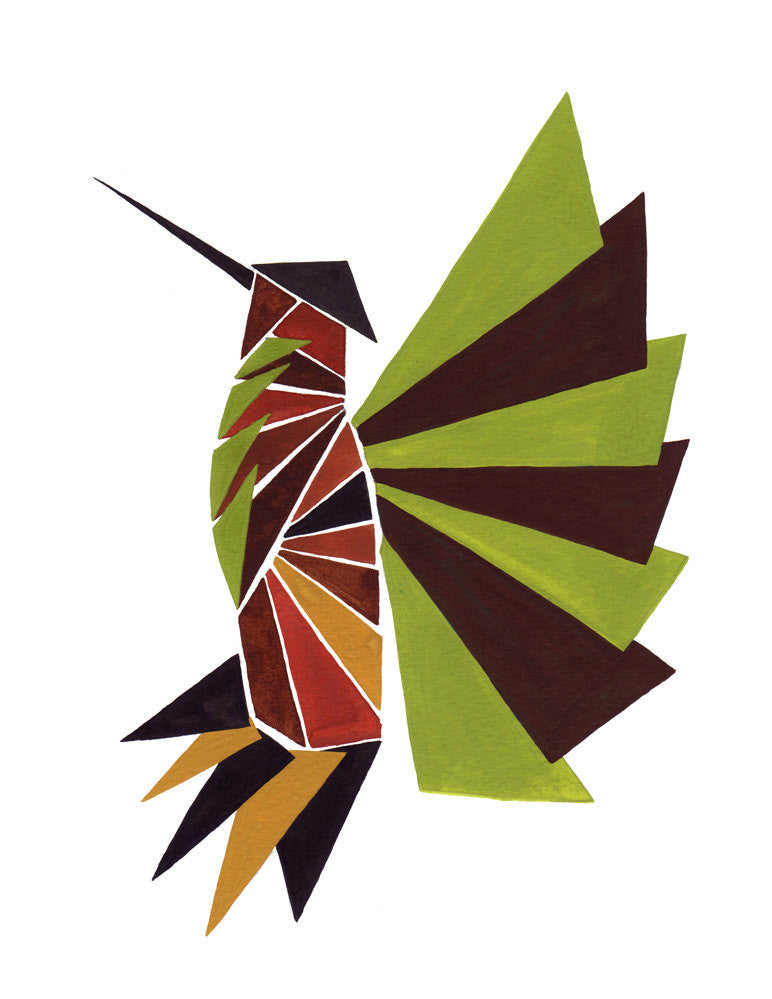 GENTRY HUMMINGBIRD art print