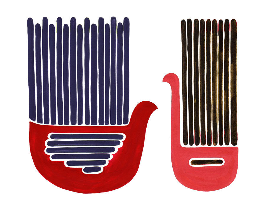 GENTRY SCANDINAVIAN BIRDS art print
