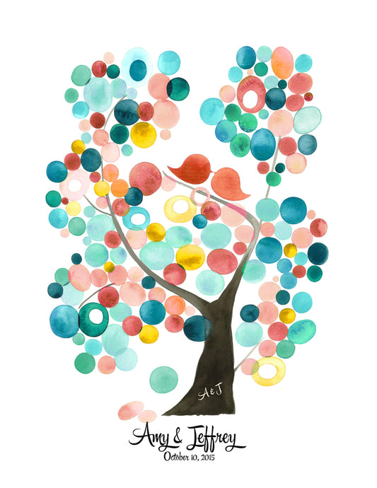 Wedding Guest Book Alternative VELVET ASH TREE - Reviewed by Amy McClellan