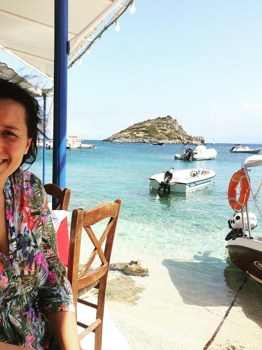 Elena Berlo zakynthos turquoise charging