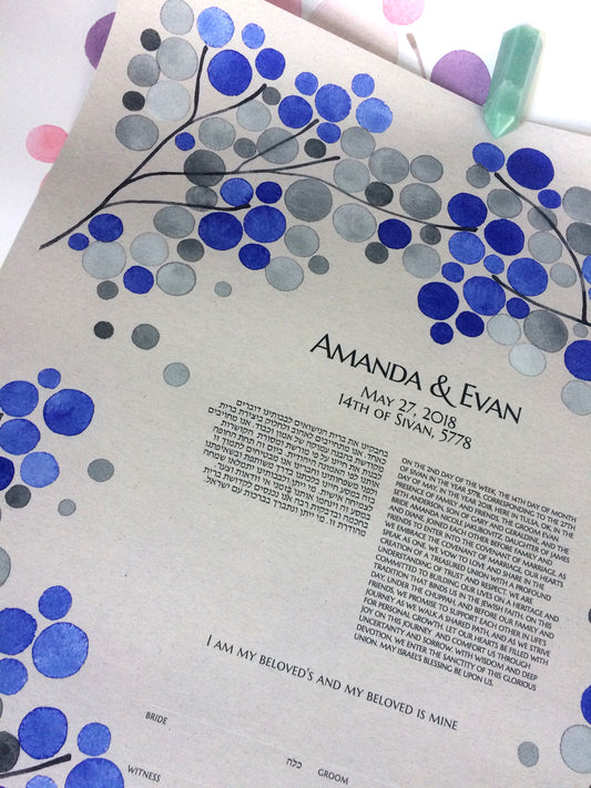 Buy Ketubah custom print