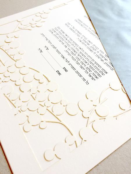 INTRODUCING THE PAPERCUT KETUBAH BRANCHES