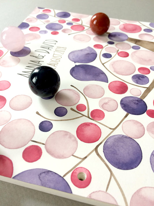 Handmade wedding guestbook alternatives