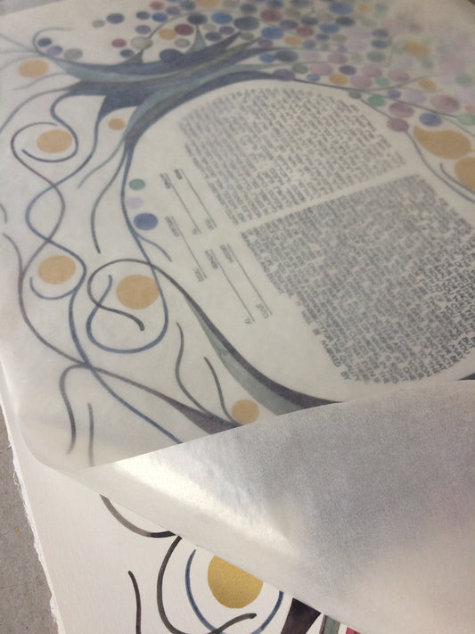 four seasons ketubah