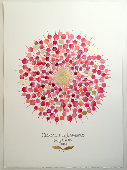 engagement gold olive blessing