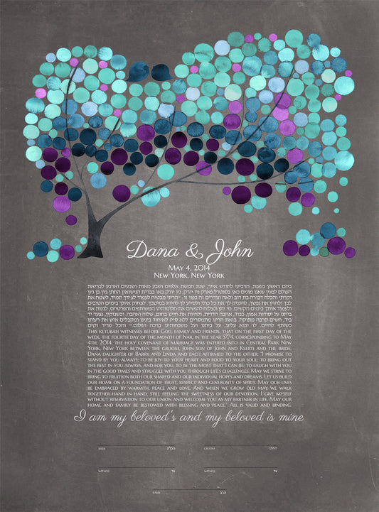 Ketubah and Wedding Guest Book Set - Reviewed by John W