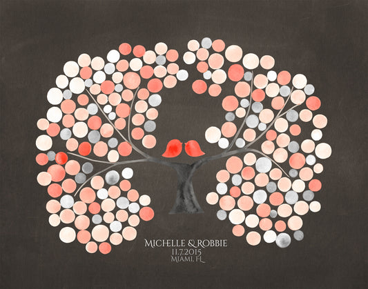 WEDDING GUEST BOOK MISSOURI REDHAVEN PEACH - Reviewed by Della & Michelle Klug