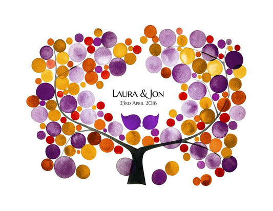 WEDDING GUEST BOOK MUME APRICOT TREE - Reviewed by Laura Czajkowski
