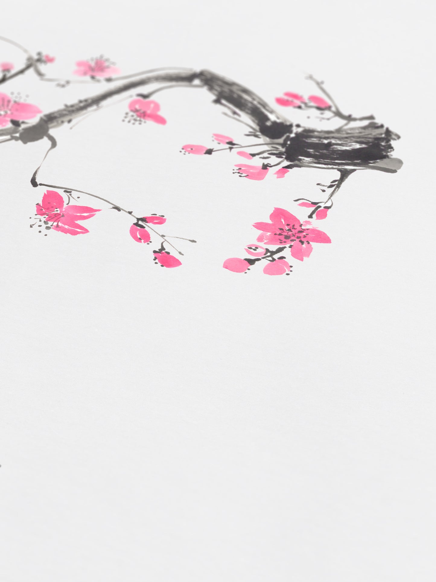 New York Botanical Garden Cherry Blossom marriage certificate print | Timeless Watercolor Wedding Certificate