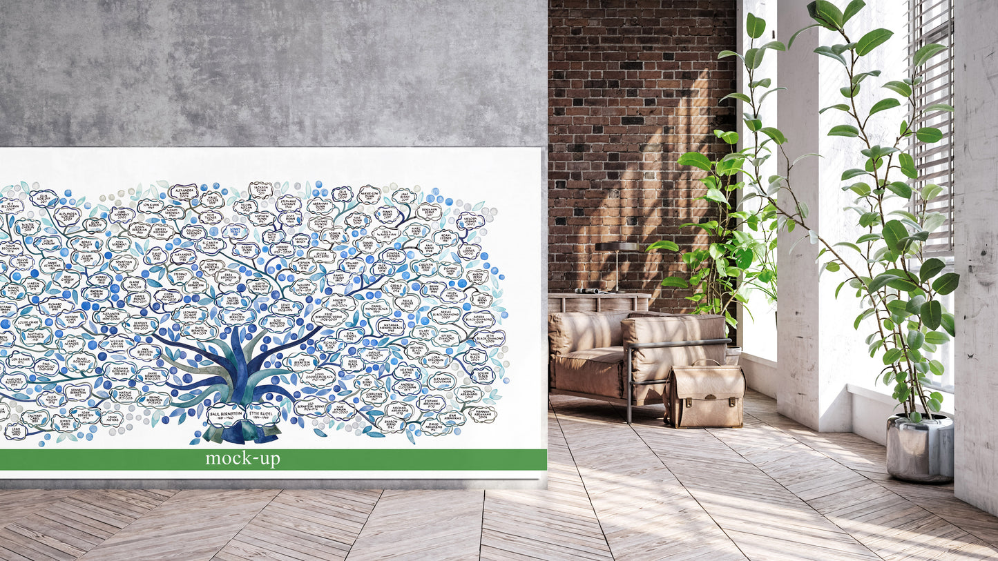 PRE-ORDER Tammy Kumin Family Tree - Custom Large Giclée Print