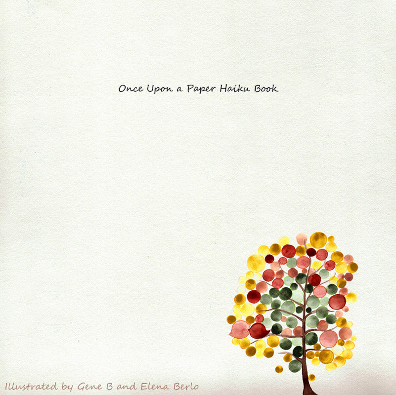 Printable Haiku Book by OnceUponaPaper