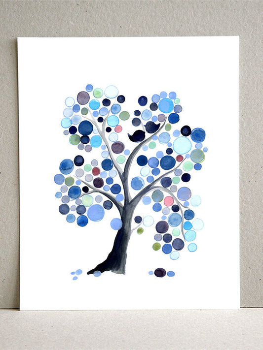 MOONY MIDNIGHT GLAZE art print