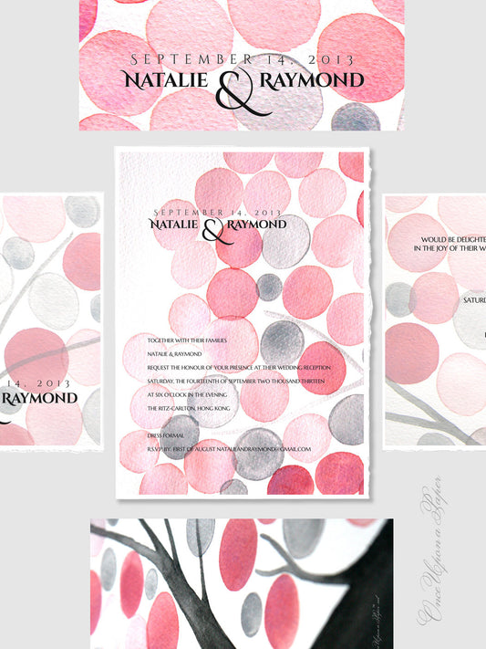 DIY Printable Wedding Invitation Design Package - Chinese red packet, Envelope, Save the Date, Wedding Invitations, RSVP