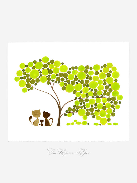MAGNOLIA ALBA TREE art print