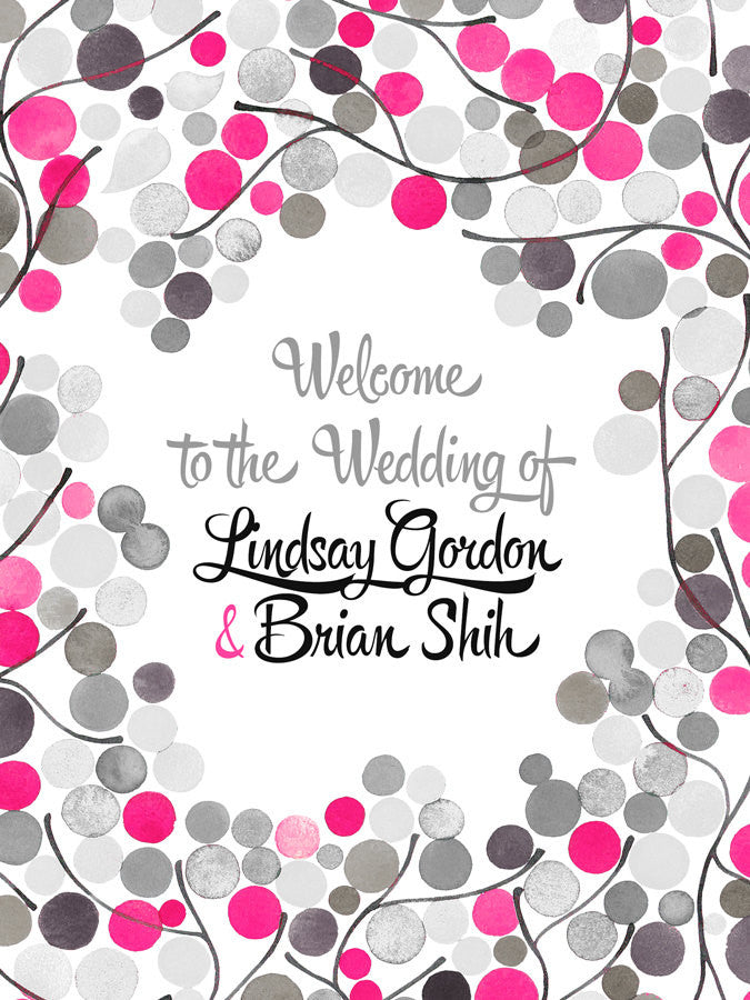 Printable Wedding Signage Poster Package - Welcome Sign, Favour Sign, Menu Card, Escort Sign, Table name Sign - Wedding Invitation Cards