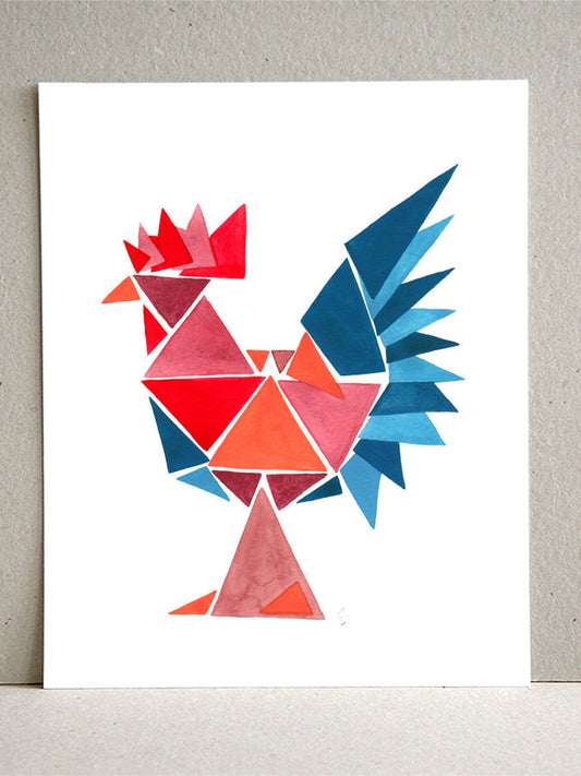 GENTRY ROOSTER art print